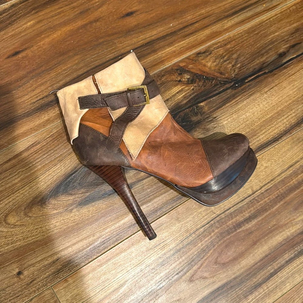 Real leather boots